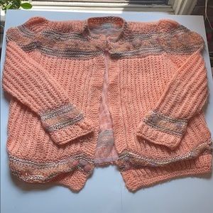 Vintage Handmade Chunky Knit Cardigan